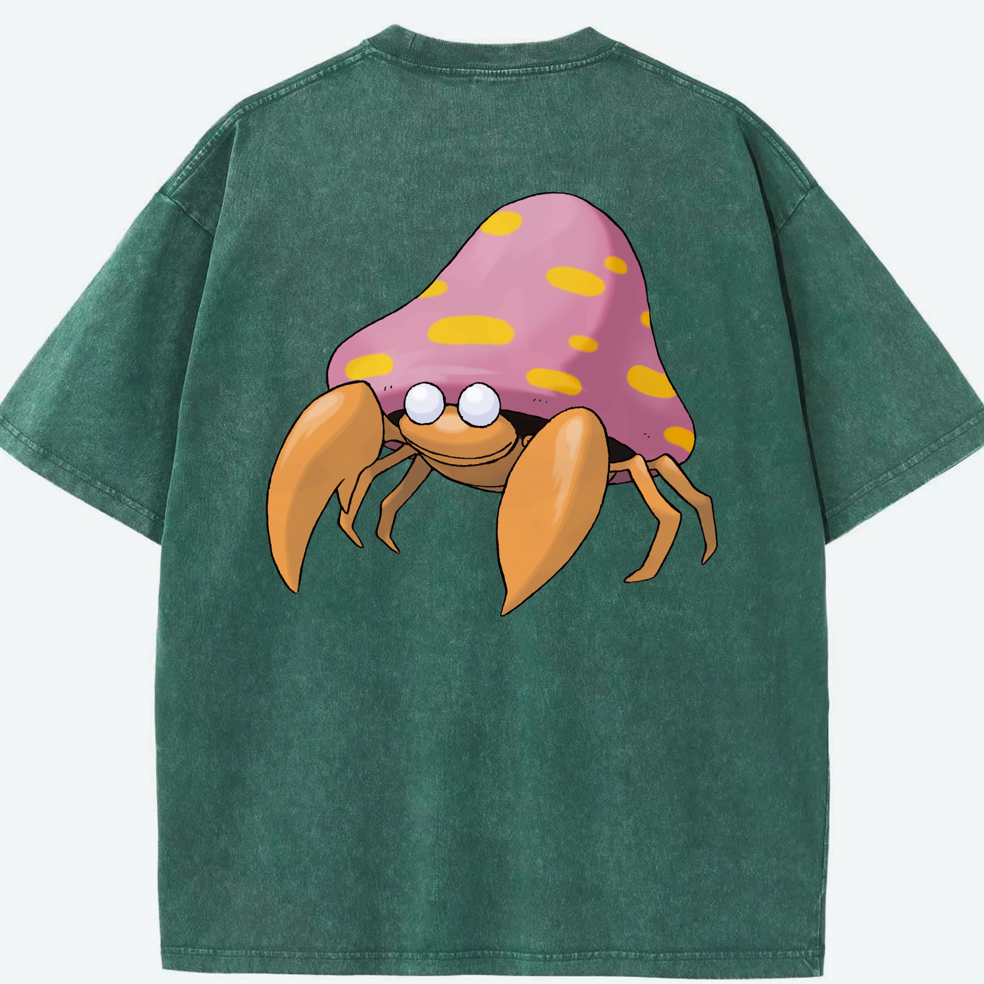 （画像用） ポケットモンスター Pokémon 綿100% ヴィンテージ風 半袖Tシャツ（背面プリント）